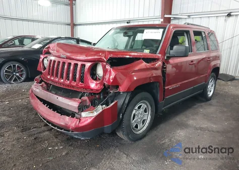 2014 Jeep Patriot Sport из США, поврежденный, VIN 1C4NJPBA6ED689978